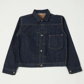 Waterproof Shell Buzz Rickson's Type I Denim Jacket - One Wash