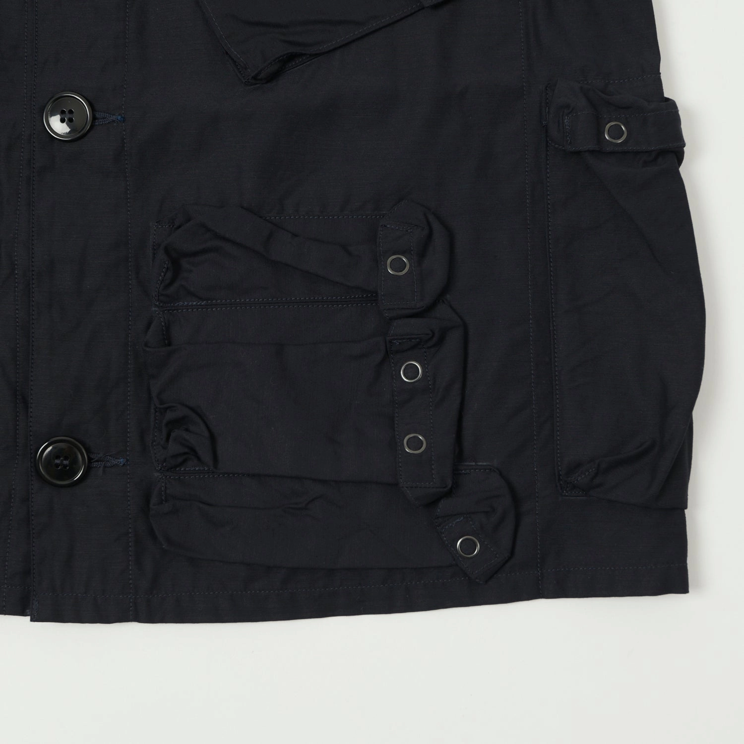 Buzz Rickson's U.S. Army C-1 Civilian Vest - Navy Rugged Daily Style Comfort Fit