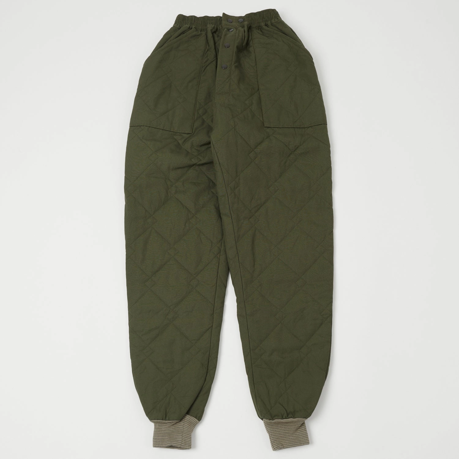 Buzz Rickson's U.S. Army CWU-9P Civilian Model Liner Trouser - Olive Rugged Wear Smart Motion
