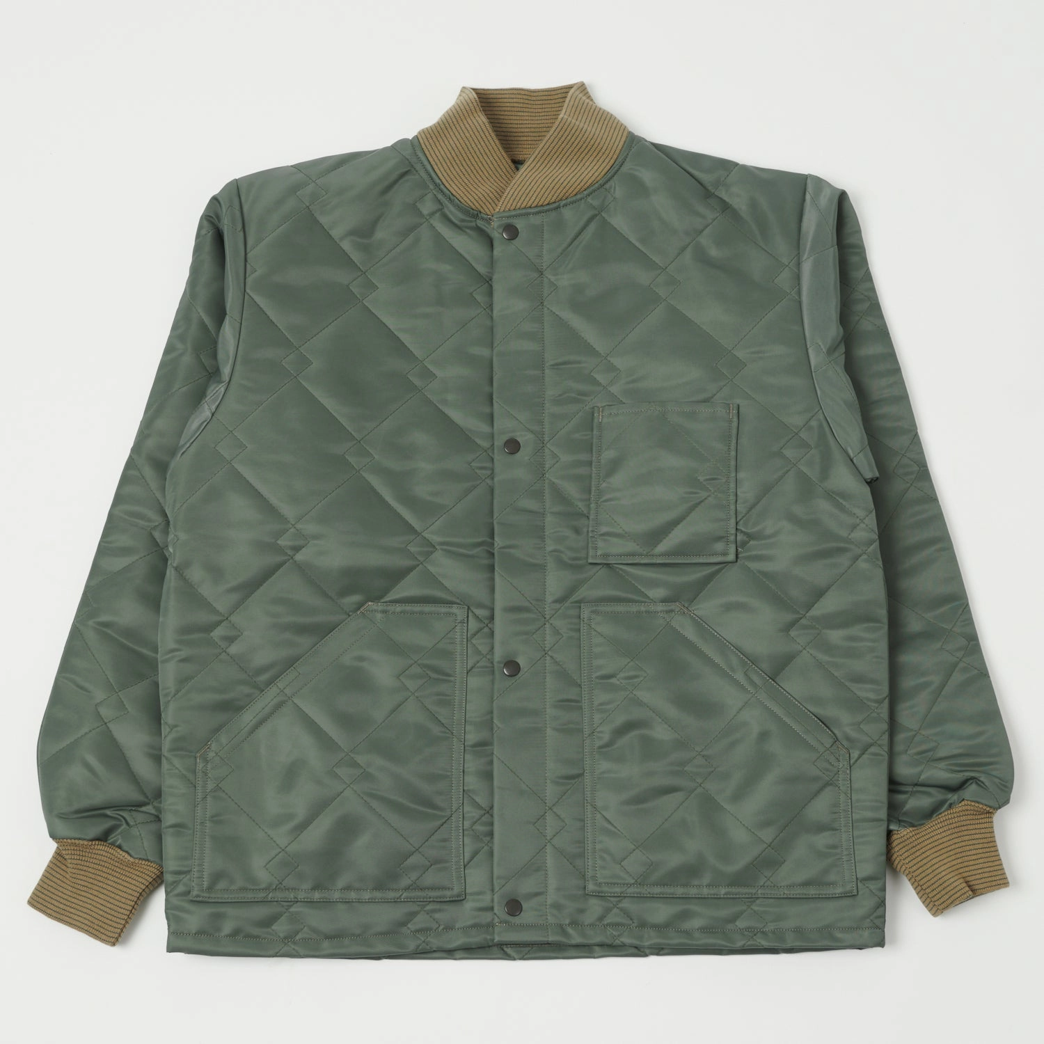 Subtle Layers Buzz Rickson's U.S. Army CWU-9P Liner Jacket - Olive