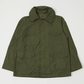 ErgonomicCut MoistureWicking Technology Buzz Rickson's Wind Resistant Field Jacket - Olive Drab