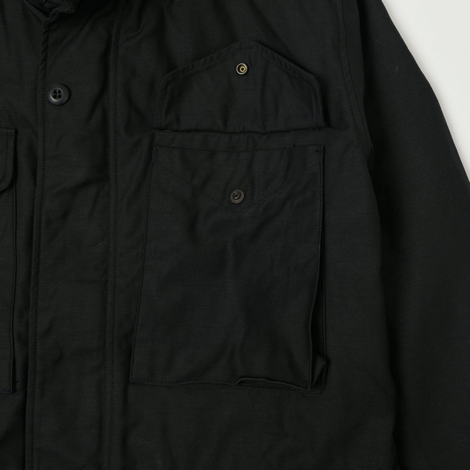 Teflon Coated Buzz Rickson's x William Gibson M-65 'Early Model' Jacket - Black