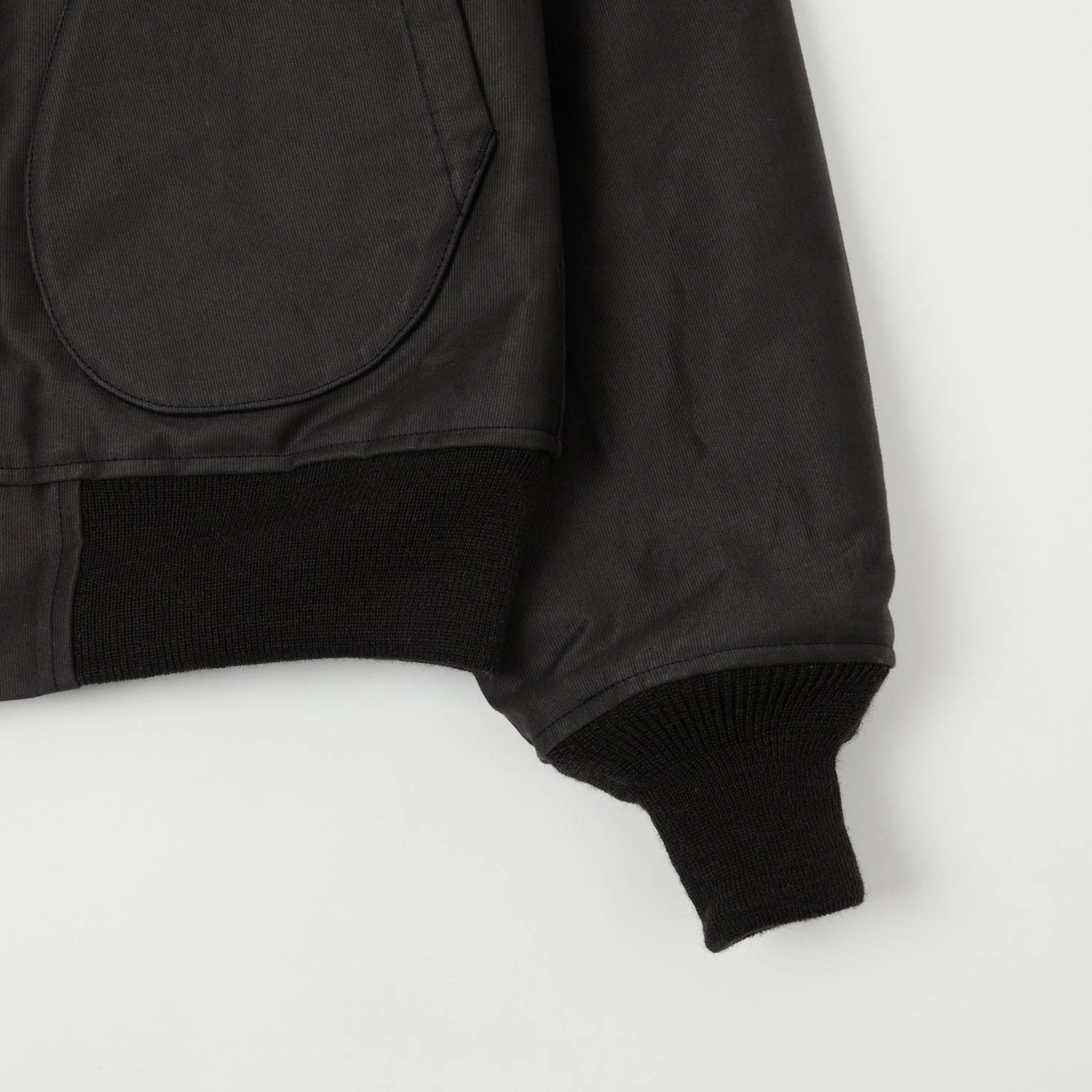 Thermal Retention Layer Packable design Buzz Rickson's x William Gibson U.S. Navy Hook Deck Jacket - Black