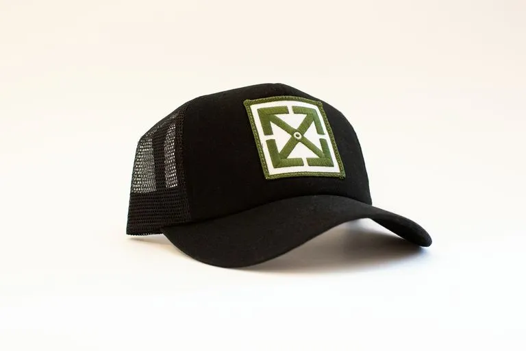 Cabbage Creative DOE Patch Trucker Hat