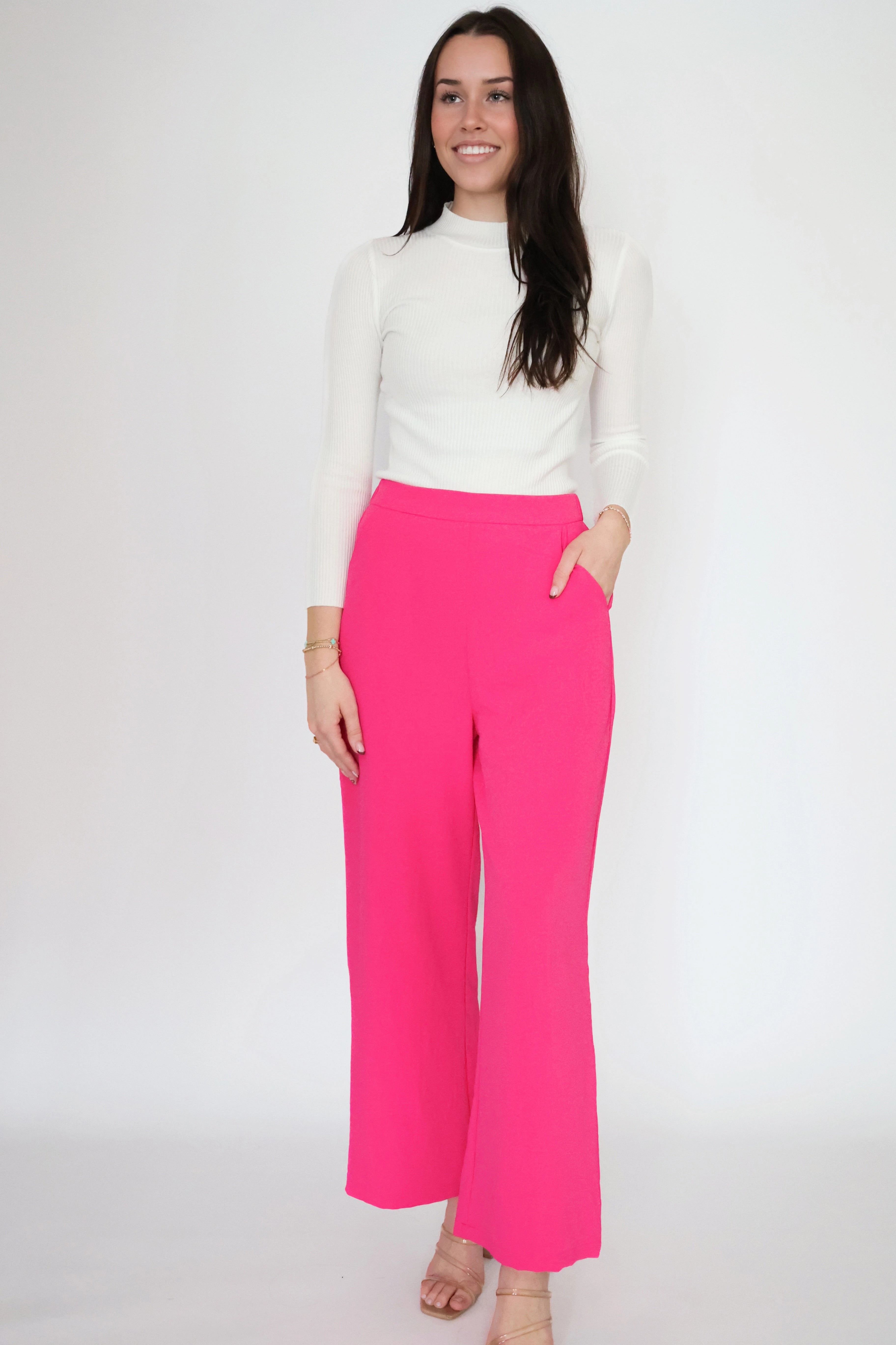 Callie Pants Tencel Blend Fabric Durable Stitch Pattern