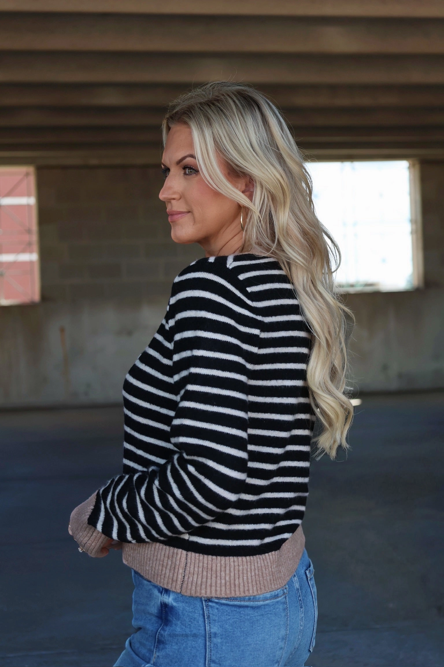 Sun Protective Fabric Stretchable Waistband Cara Cardigan