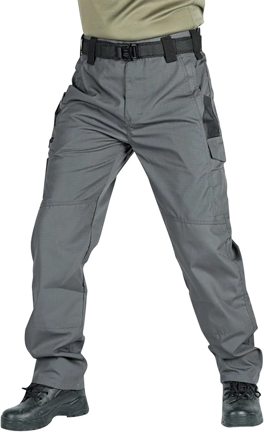 Cargo Pants for Men Warm Fleece Lined Pants Military Tactical Camo Pants Waterproof Stretch Hiking Outdoor Pants