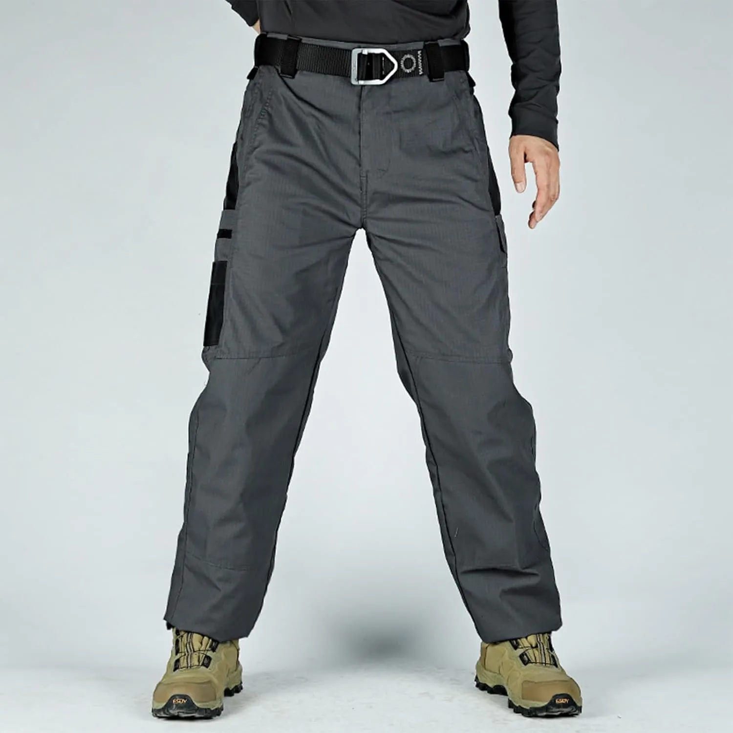 Cargo Pants for Men Warm Fleece Lined Pants Military Tactical Camo Pants Waterproof Stretch Hiking Outdoor Pants