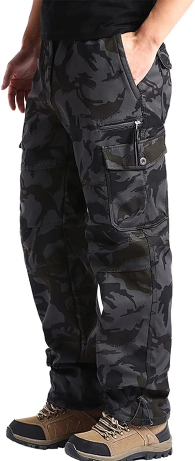 Cargo Pants for Mens Mens Fashion Casual Multi Pocket Zipper Buckle Male Cargo Pants Outdoor Pants Pantalones De Hombre