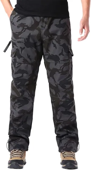 Cargo Pants for Mens Mens Fashion Casual Multi Pocket Zipper Buckle Male Cargo Pants Outdoor Pants Pantalones De Hombre