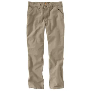 Carhartt Men's Desert Relaxed Fit Washed Duck Work Dungaree