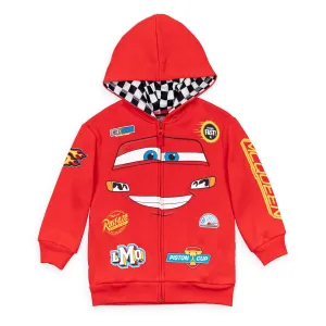 Cars Pixar Cars Lightning McQueen Fleece Zip Up Hoodie