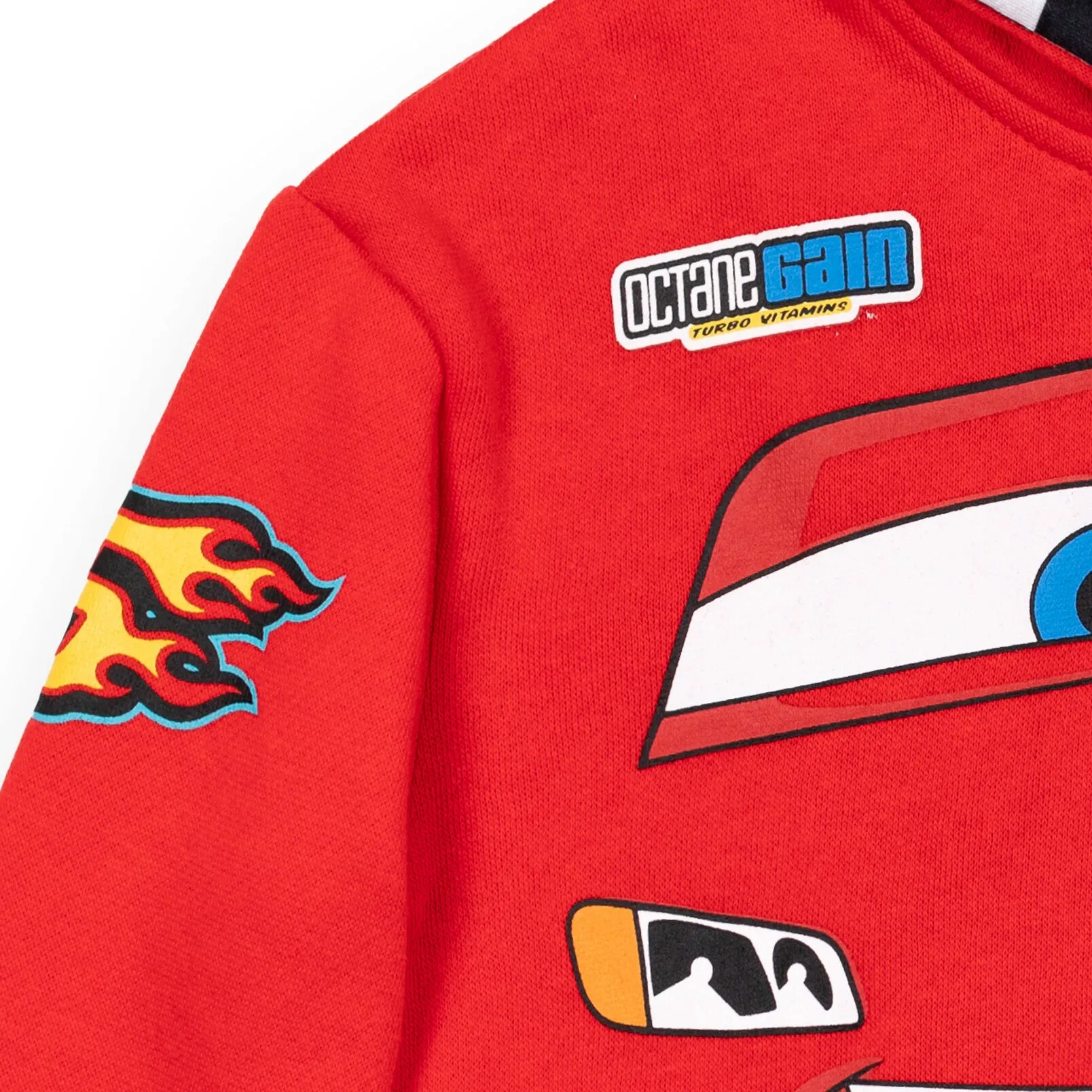 Cars Pixar Cars Lightning McQueen Fleece Zip Up Hoodie