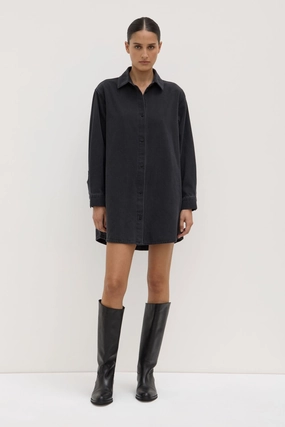 Soft Motion Athena Denim Shirt Dress