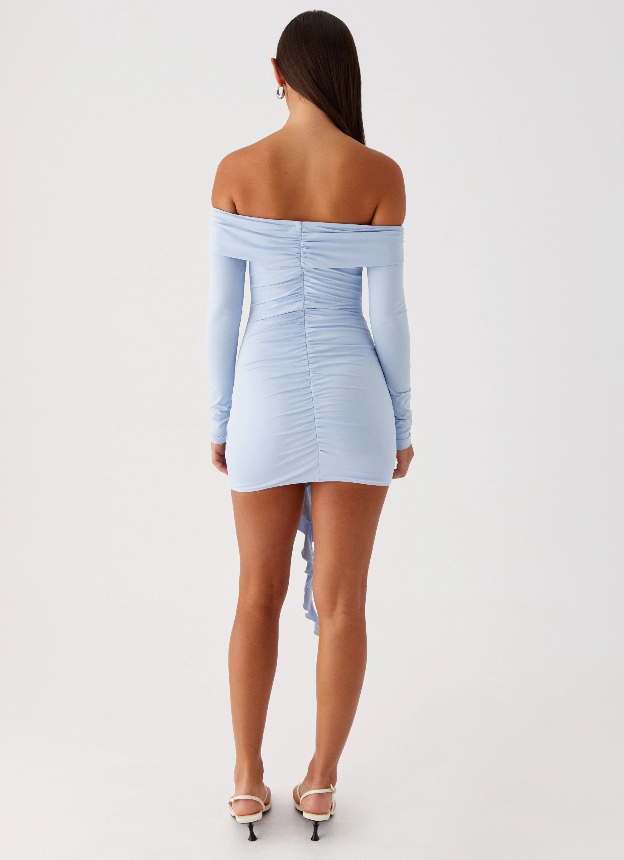 Luxe Mood Aniston Mini Dress - Blue