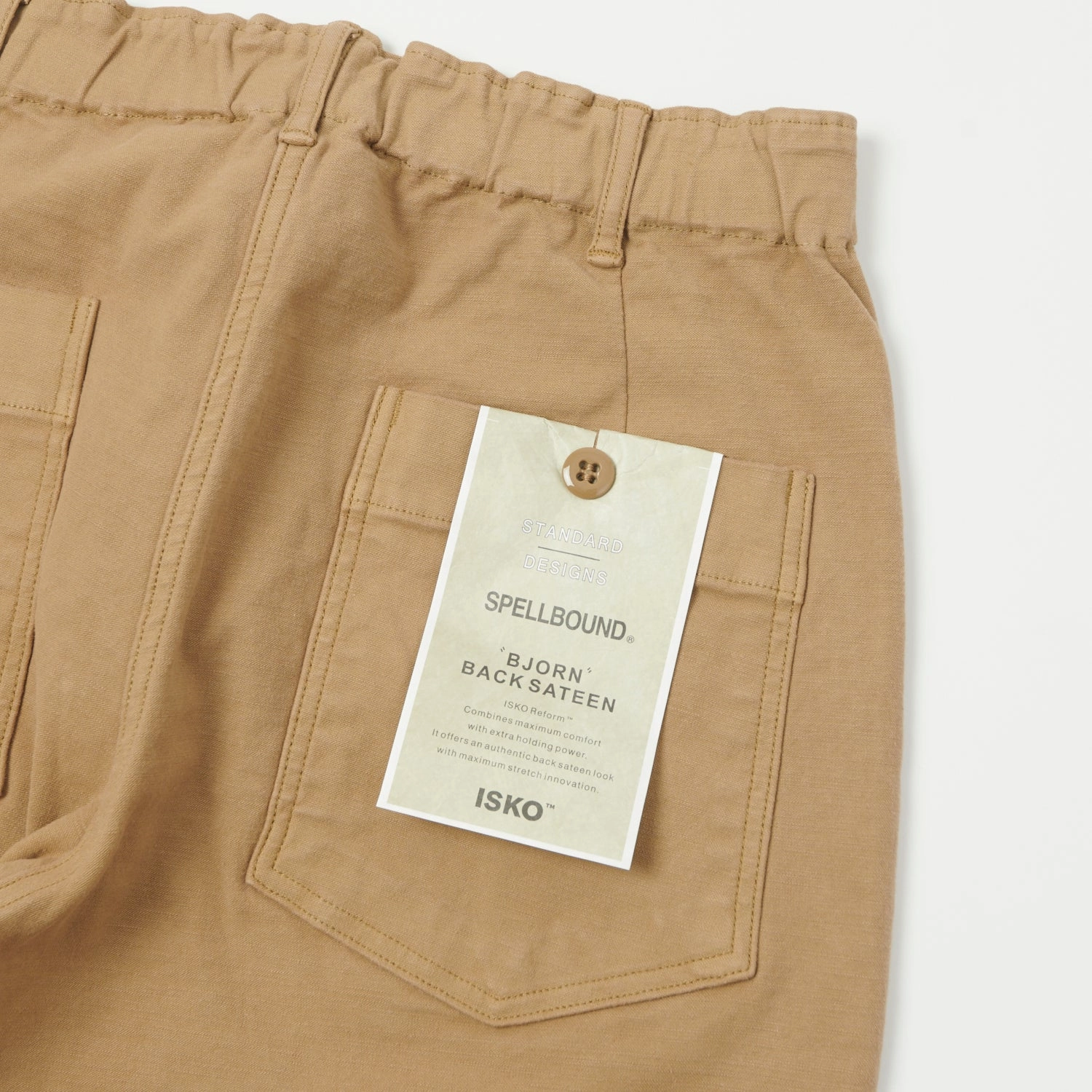 Multipurpose Design Spellbound Stretch Work Pant - Khaki Beige