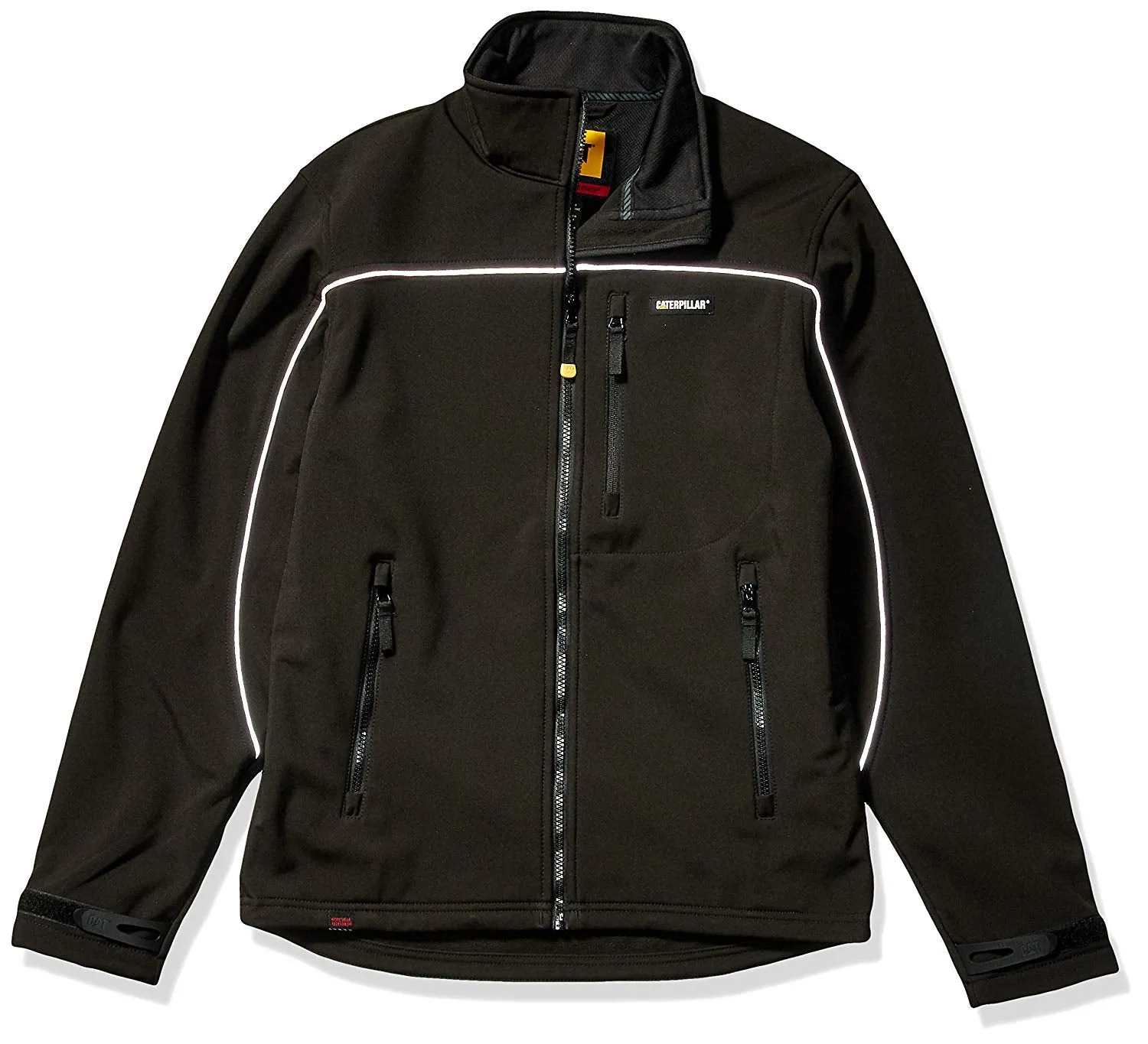 CAT W11440-016-XL All Season Soft Shell Jacket, Black, Extra-Large