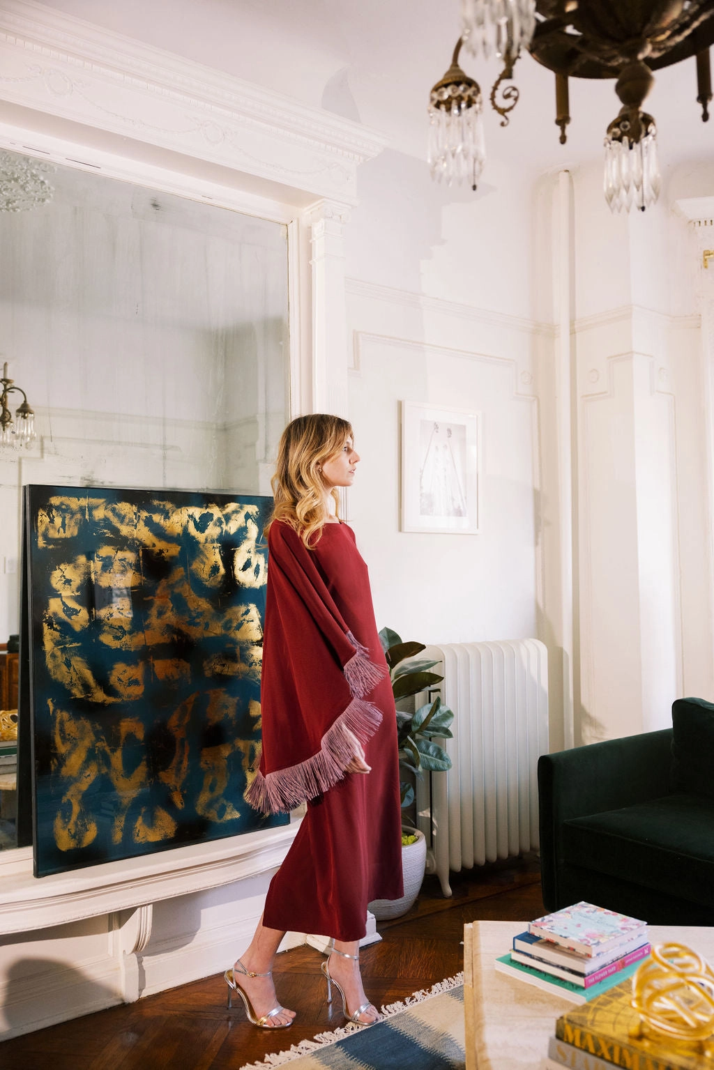 Chic and Flattering MASON by MASON'S DAUGHTER Marcia Midi Dress