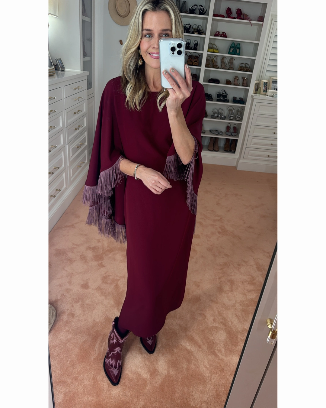 MASON by MASON'S DAUGHTER Marcia Midi Dress Fall Style Soft and Chic