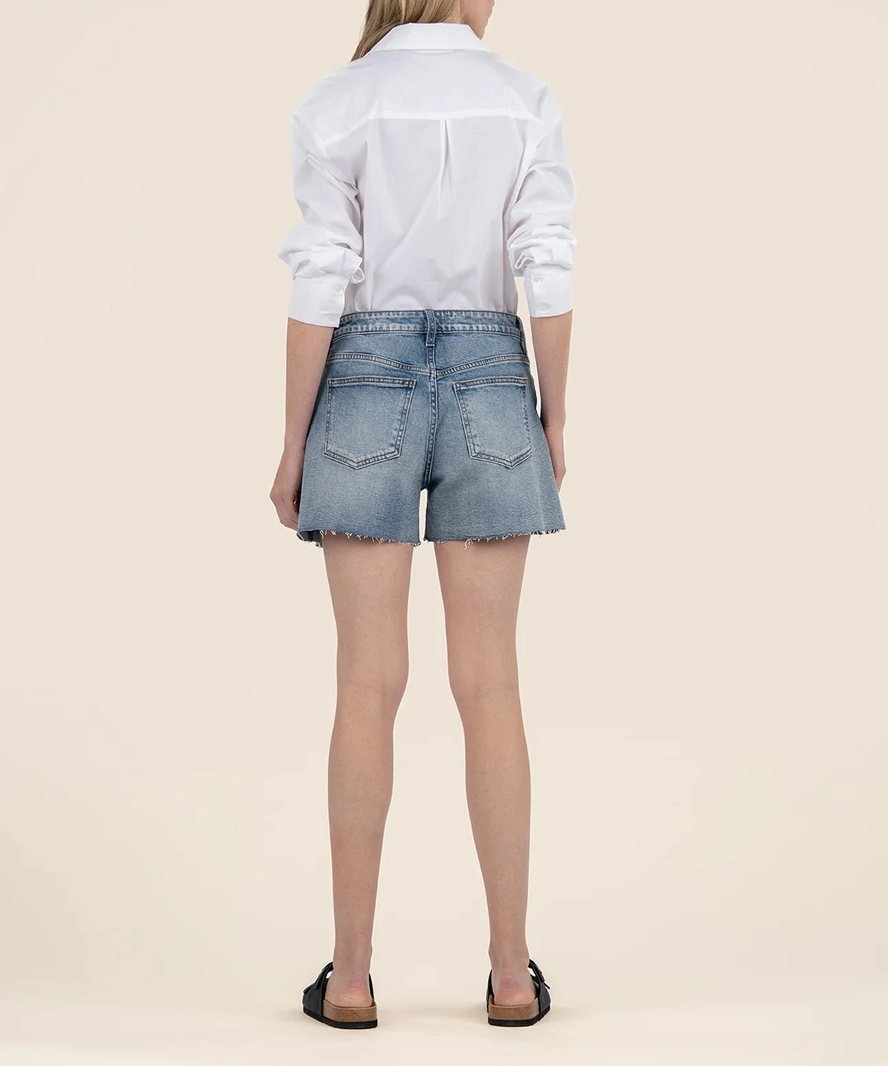 Taylor High Rise Short - Freedom Eco Friendly Material Flatlock Seams