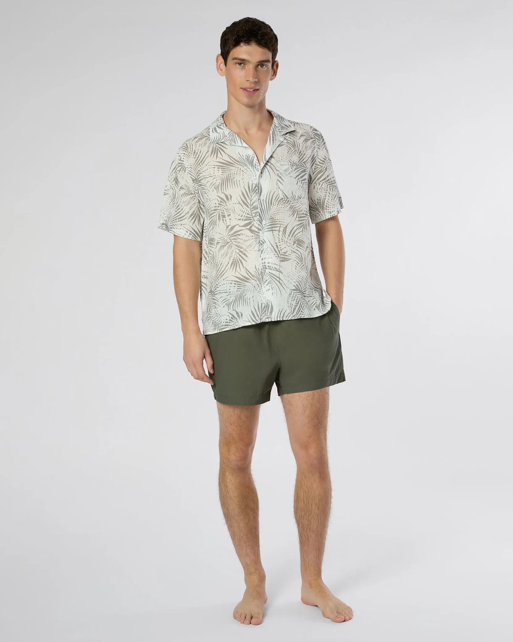 Charles 4" Swim Trunk