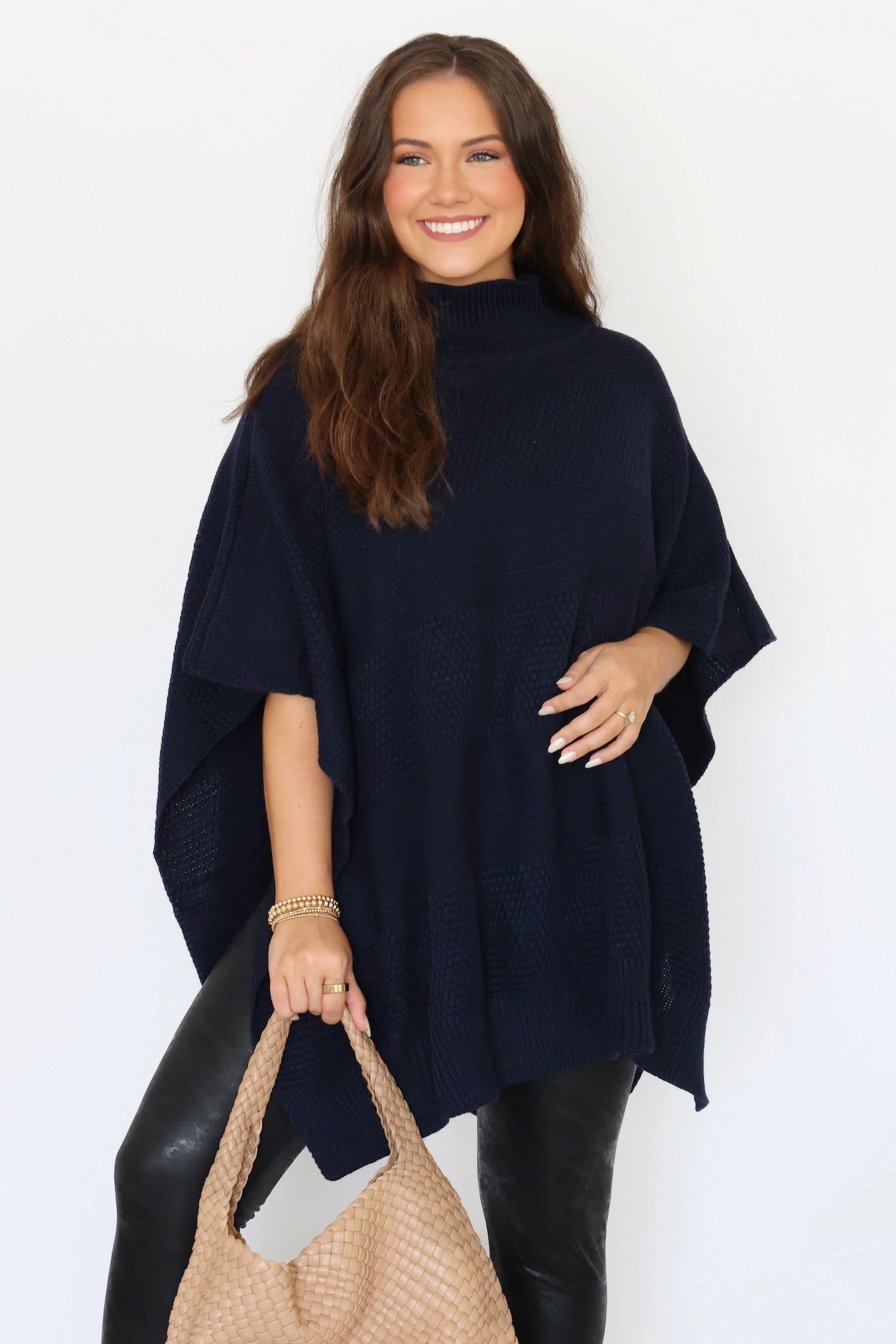 BioBased Fiber Comfort Cushion Neckline Charlotte Poncho (FINAL SALE)
