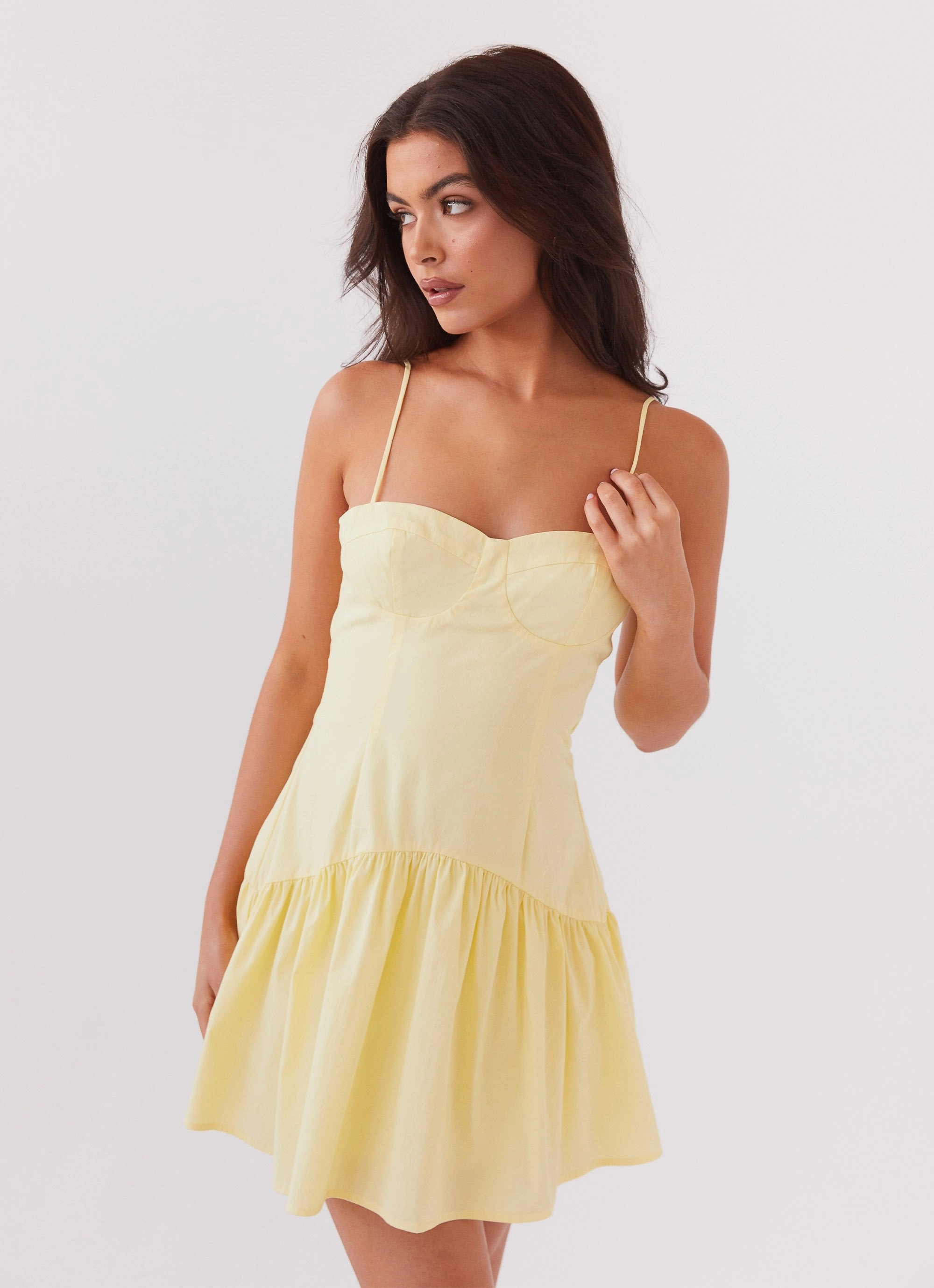 Endless Summer Mini Dress - Canary Comfy Flex