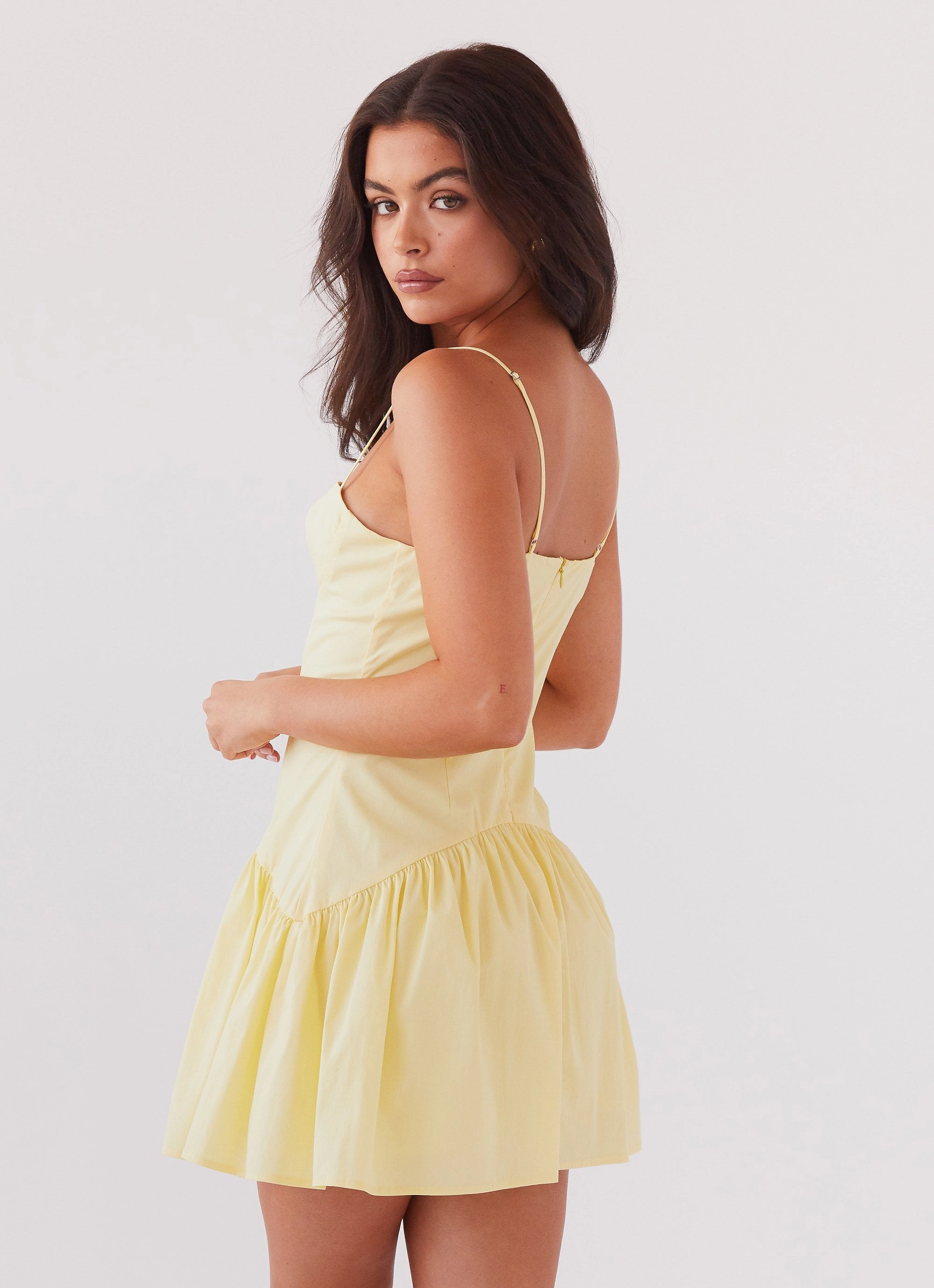 Endless Summer Mini Dress - Canary Scandi Light