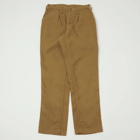 Freewheelers & Co U.S. Army Mechanic Crew Trouser - Camel Urban Look Non Irritating Seams