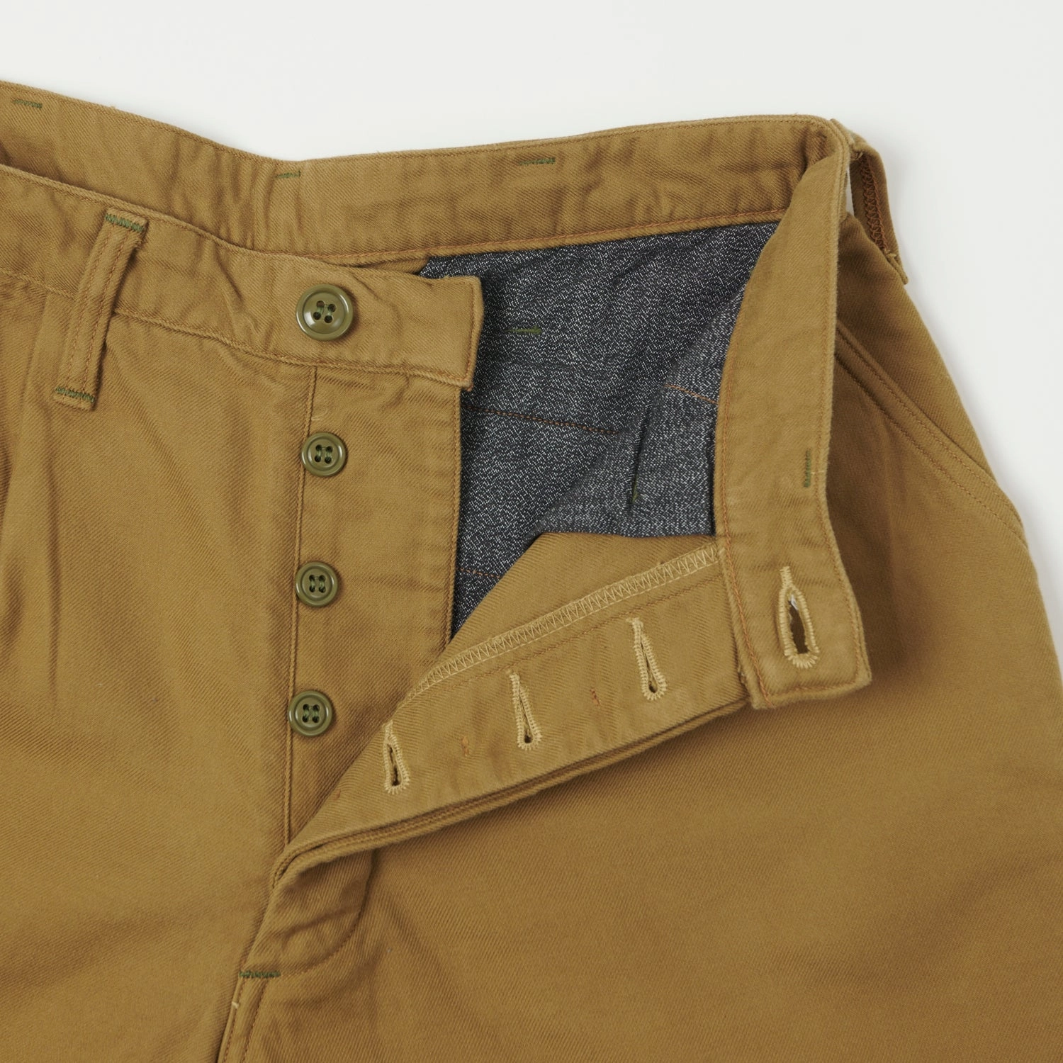 Freewheelers & Co U.S. Army Mechanic Crew Trouser - Camel ComfortWaistband Fashion Comfort Wear