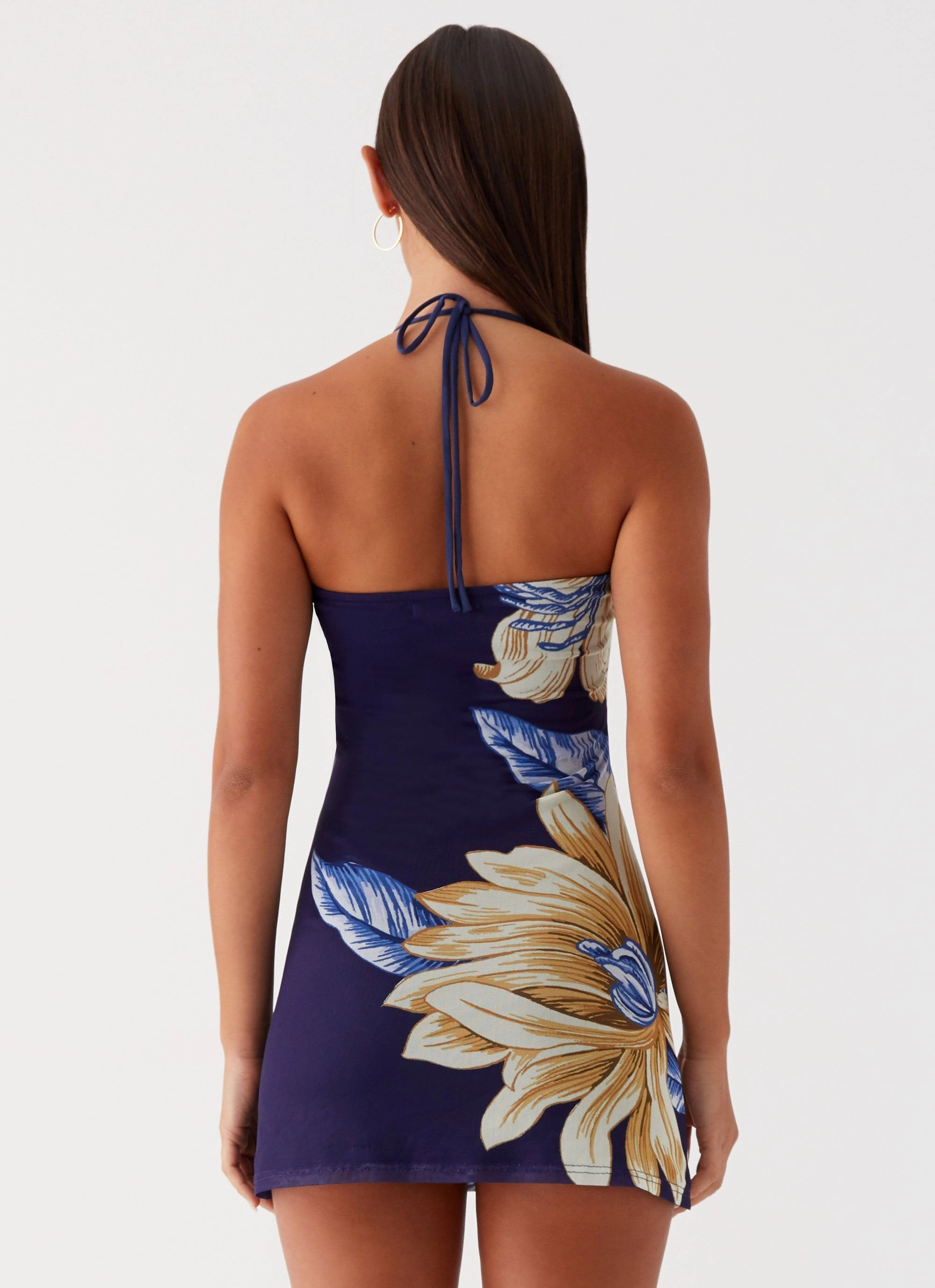 Every Time Mini Dress - Navy Cool Tone