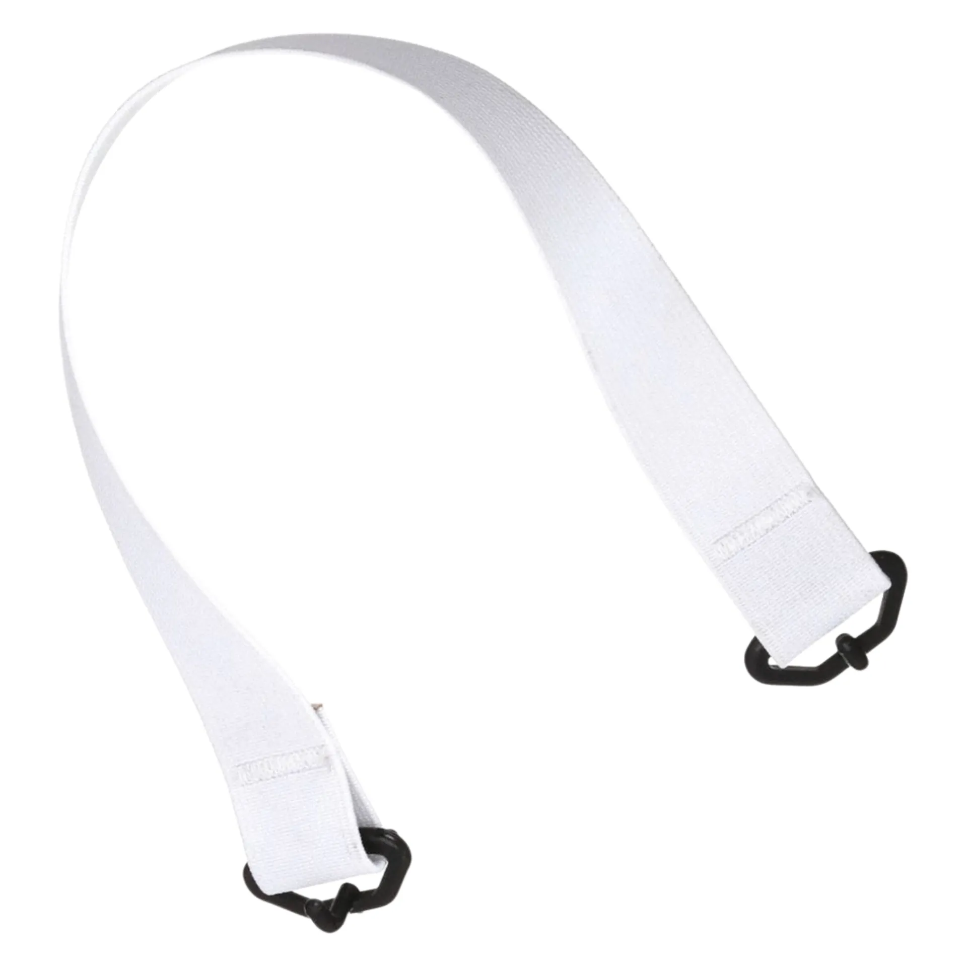 Chin Strap: North Hard Hats, 2 Attachment Points, Elastic, White