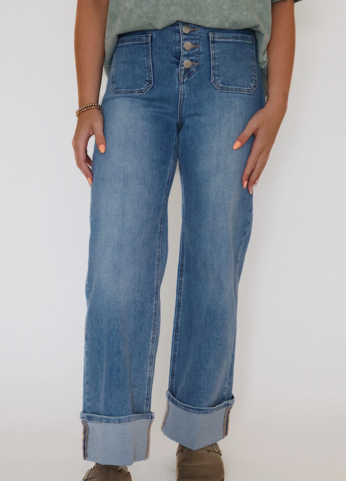 preshrunk SmoothZipper Christal Jeans