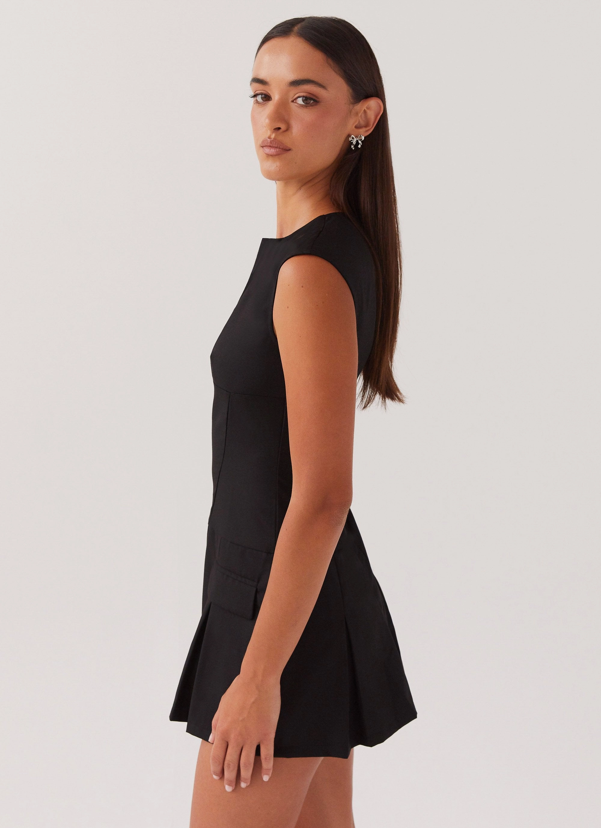 Villa Light Timeless-Classic Cassia Mini Dress - Black