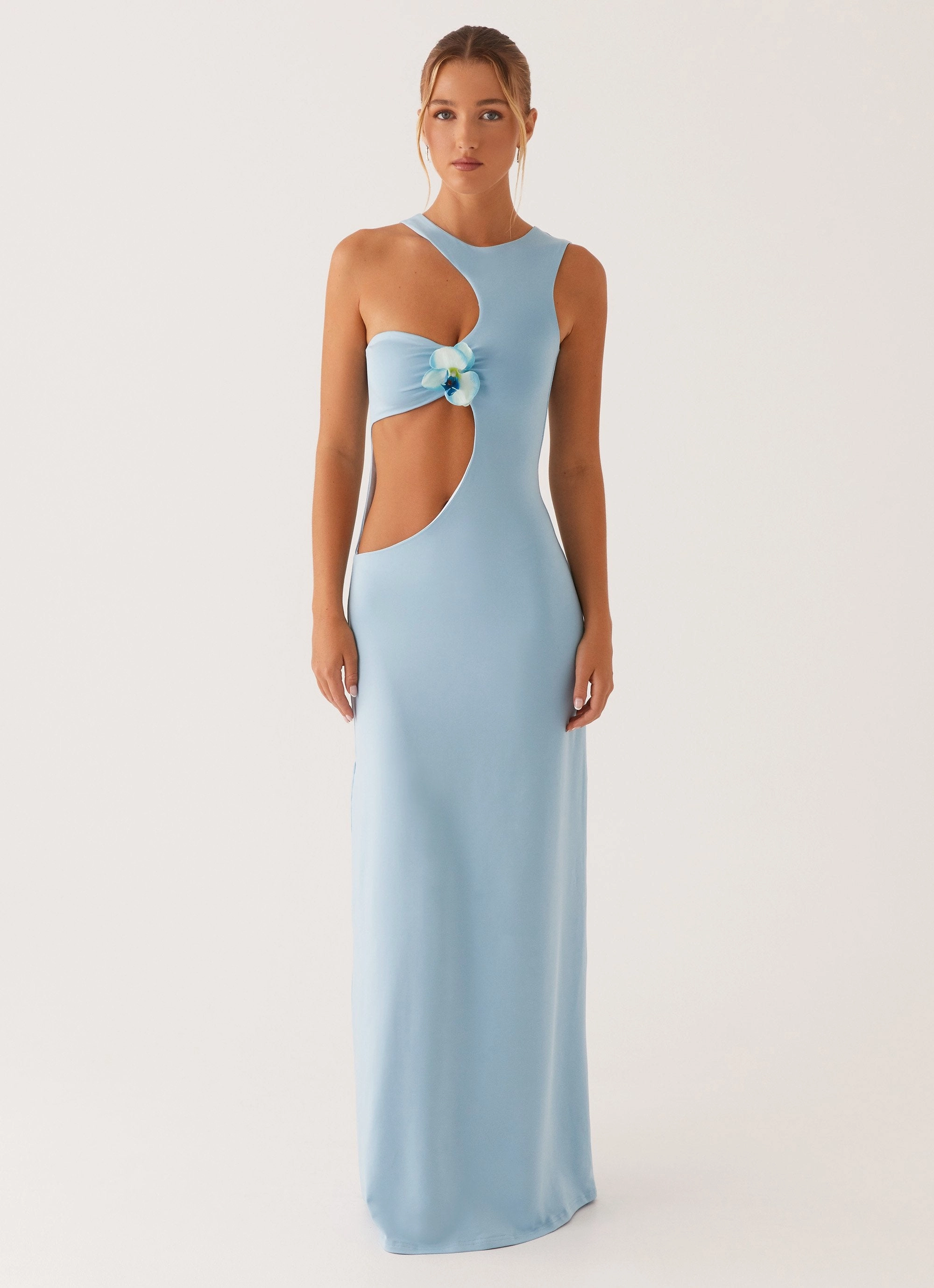 Mahalia Maxi Dress - Blue Chill Piece