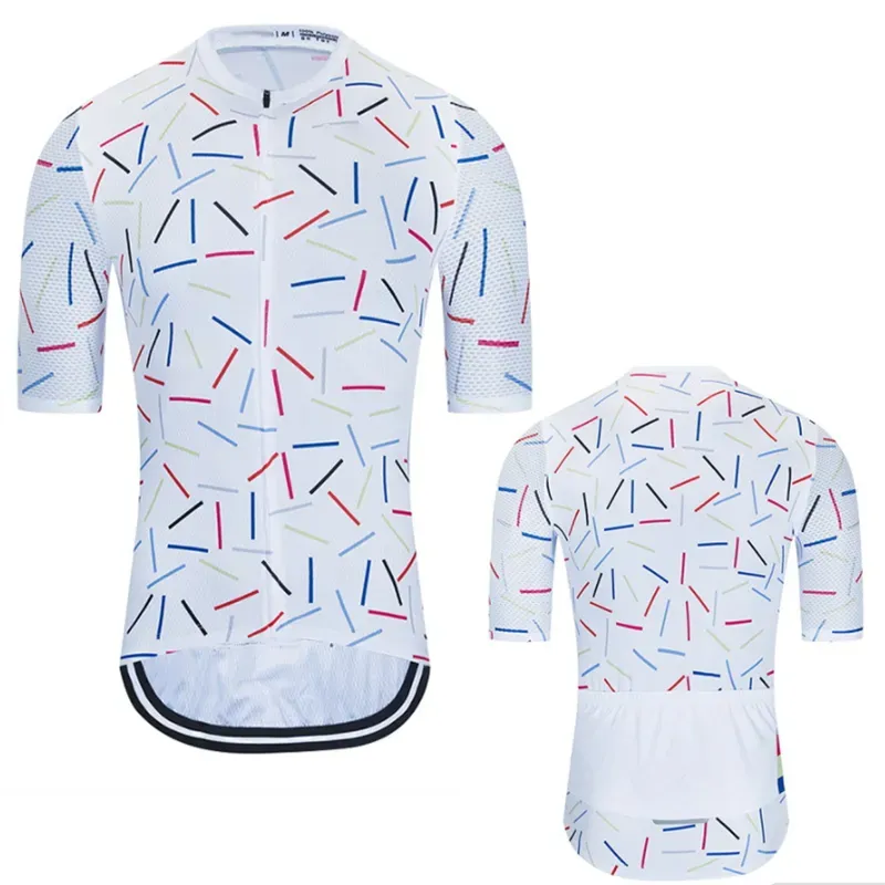 Classic Black Men Cycling Jersey 2023 Cycling Racing Tops Short Sleeve Cyclist Clothes Shirt Maillot Summer Bicycle Bike Wear