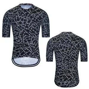 Classic Black Men Cycling Jersey 2023 Cycling Racing Tops Short Sleeve Cyclist Clothes Shirt Maillot Summer Bicycle Bike Wear