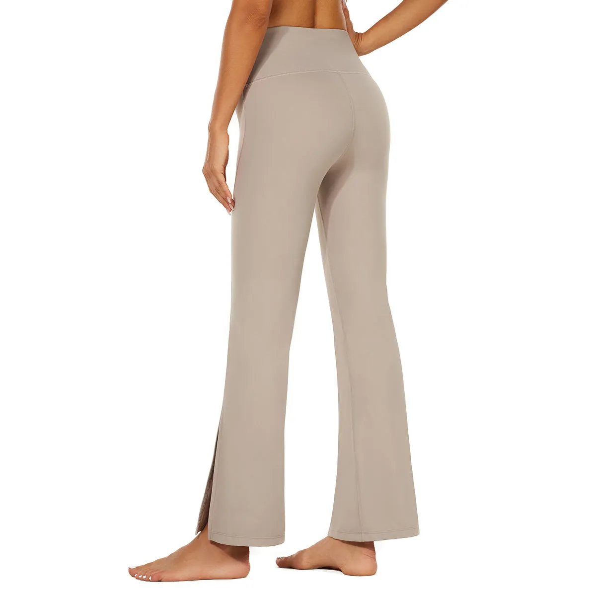 Classic Revival Flared Pants Boot Cut Legging Grey