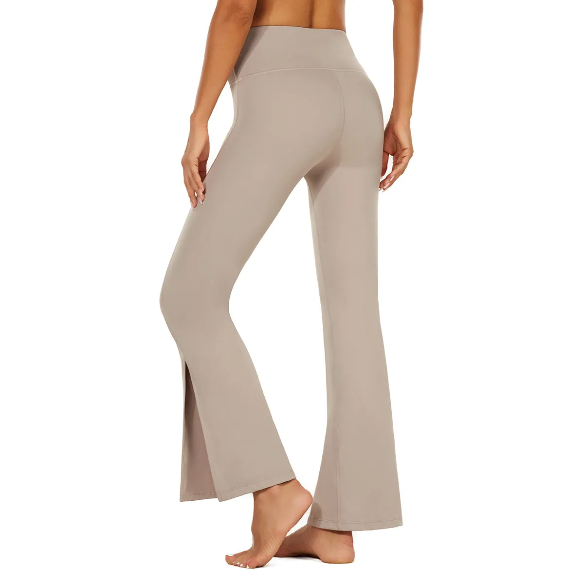 Classic Revival Flared Pants Boot Cut Legging Grey