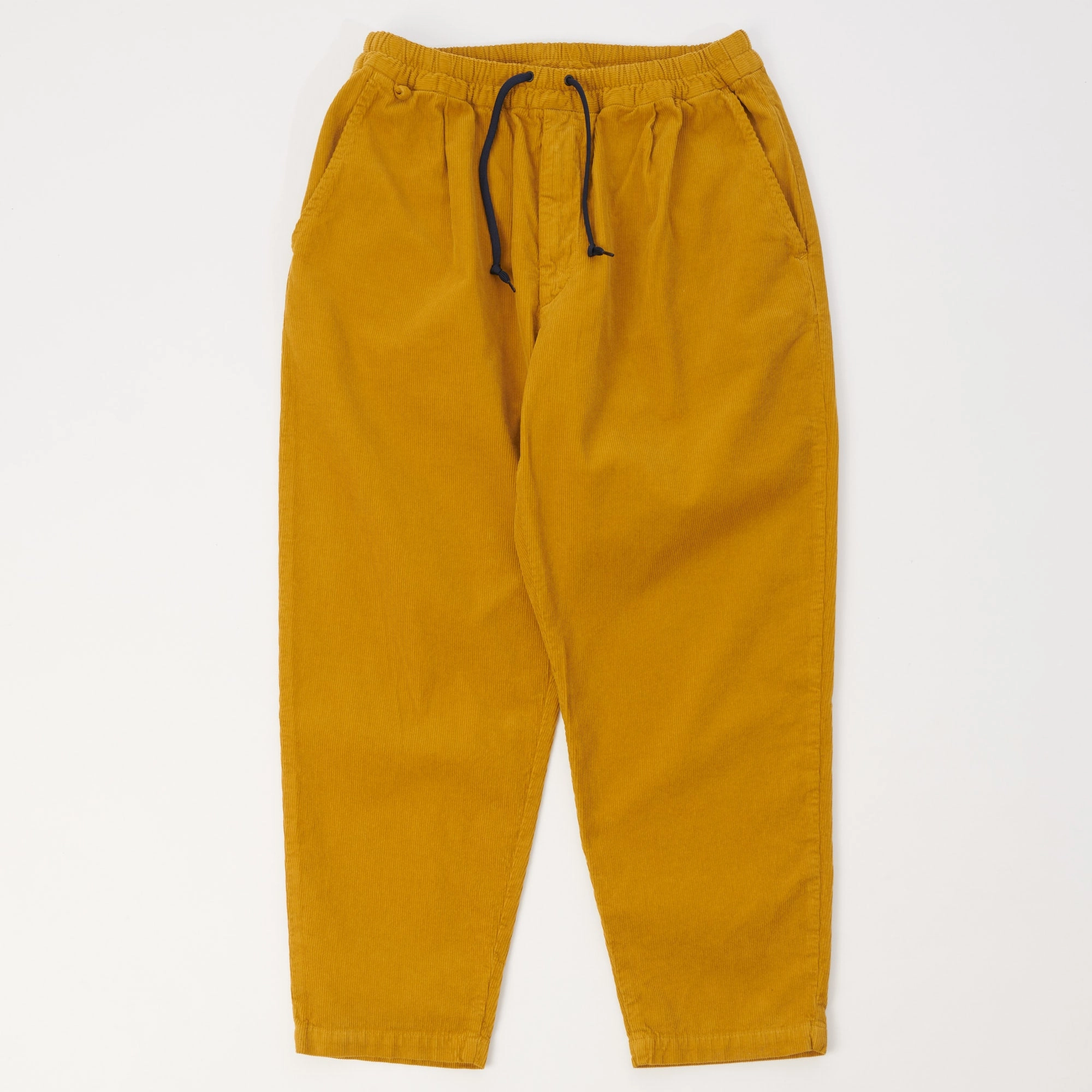 Stretchable Wear Quick Comfort Spellbound Corduroy Wide Tapered Trouser - Mustard