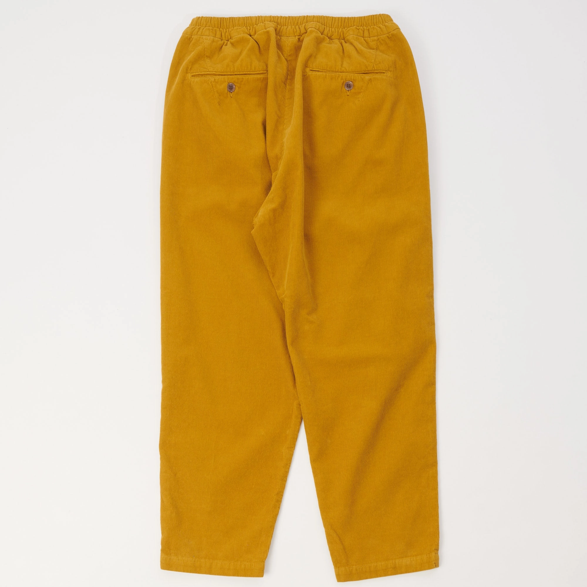 Spellbound Corduroy Wide Tapered Trouser - Mustard Lightweight Layer