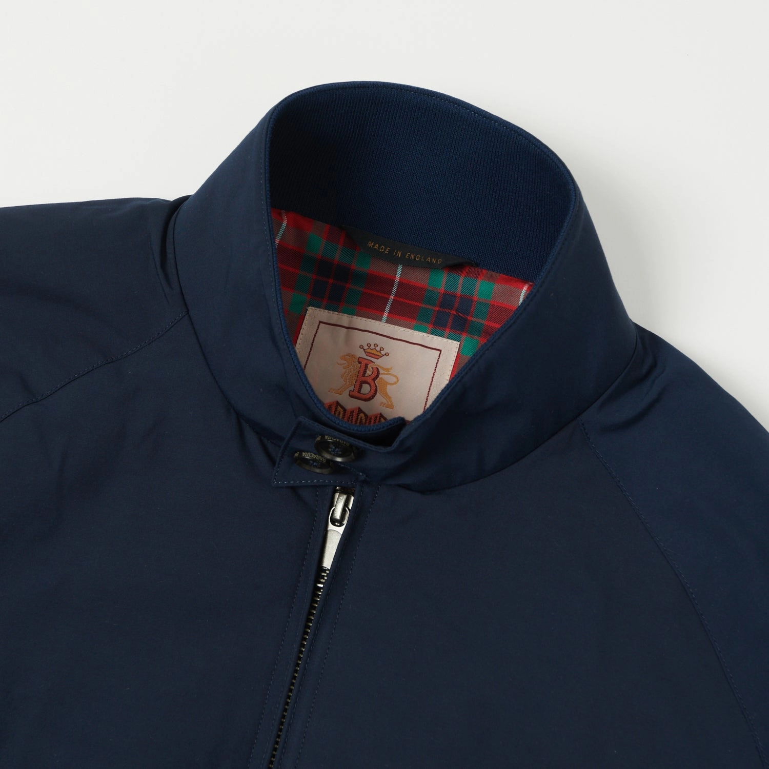 Polarized Sun Protection Baracuta G9 'Baracuta Cloth' Harrington Jacket - Navy