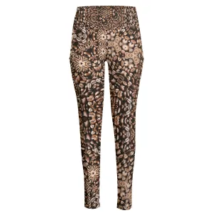 Coffee Beans K High Waist Pants With Side Pockets up to 6 XL