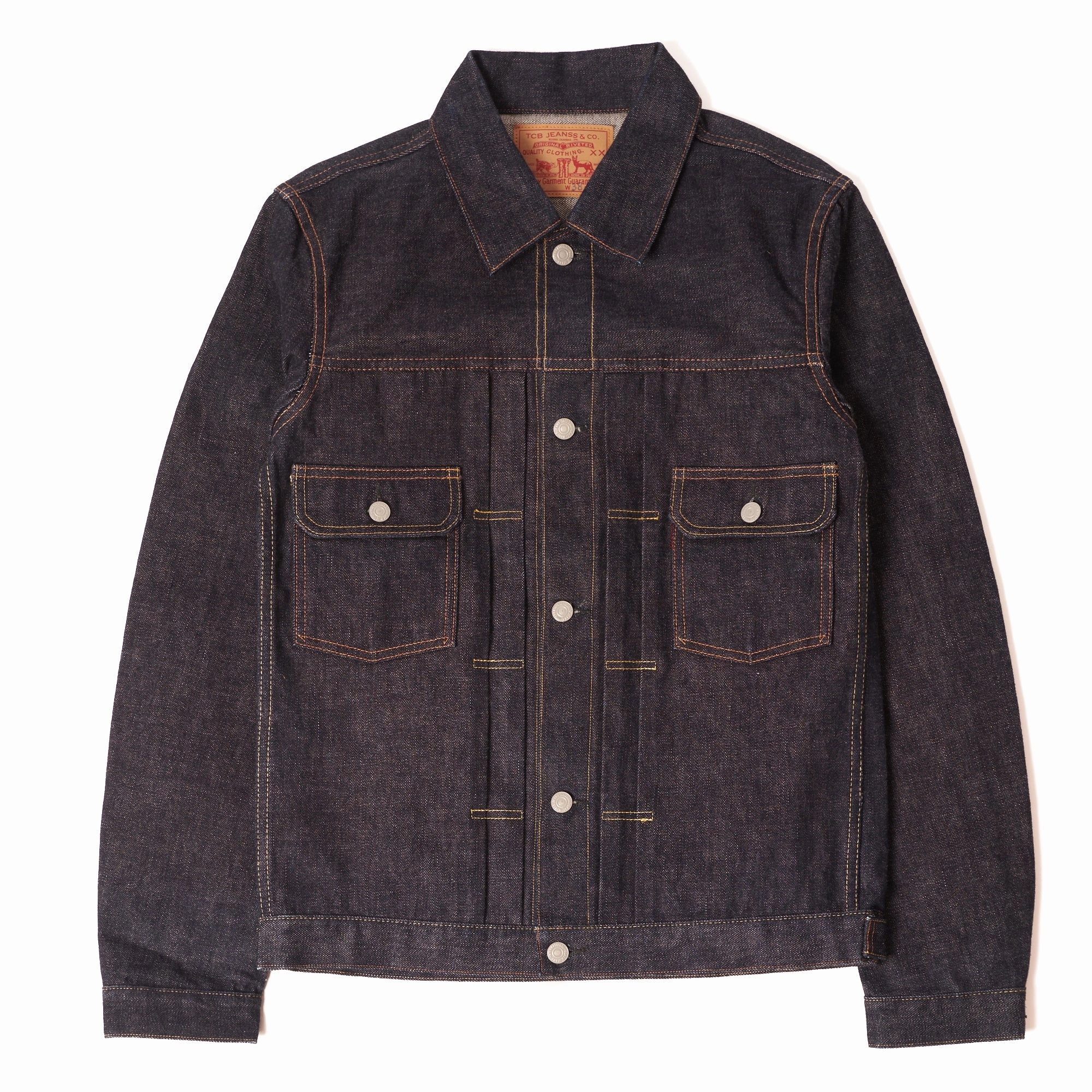 TCB Type-II Denim Jacket Noise Reduced Fabric Waterproof Design