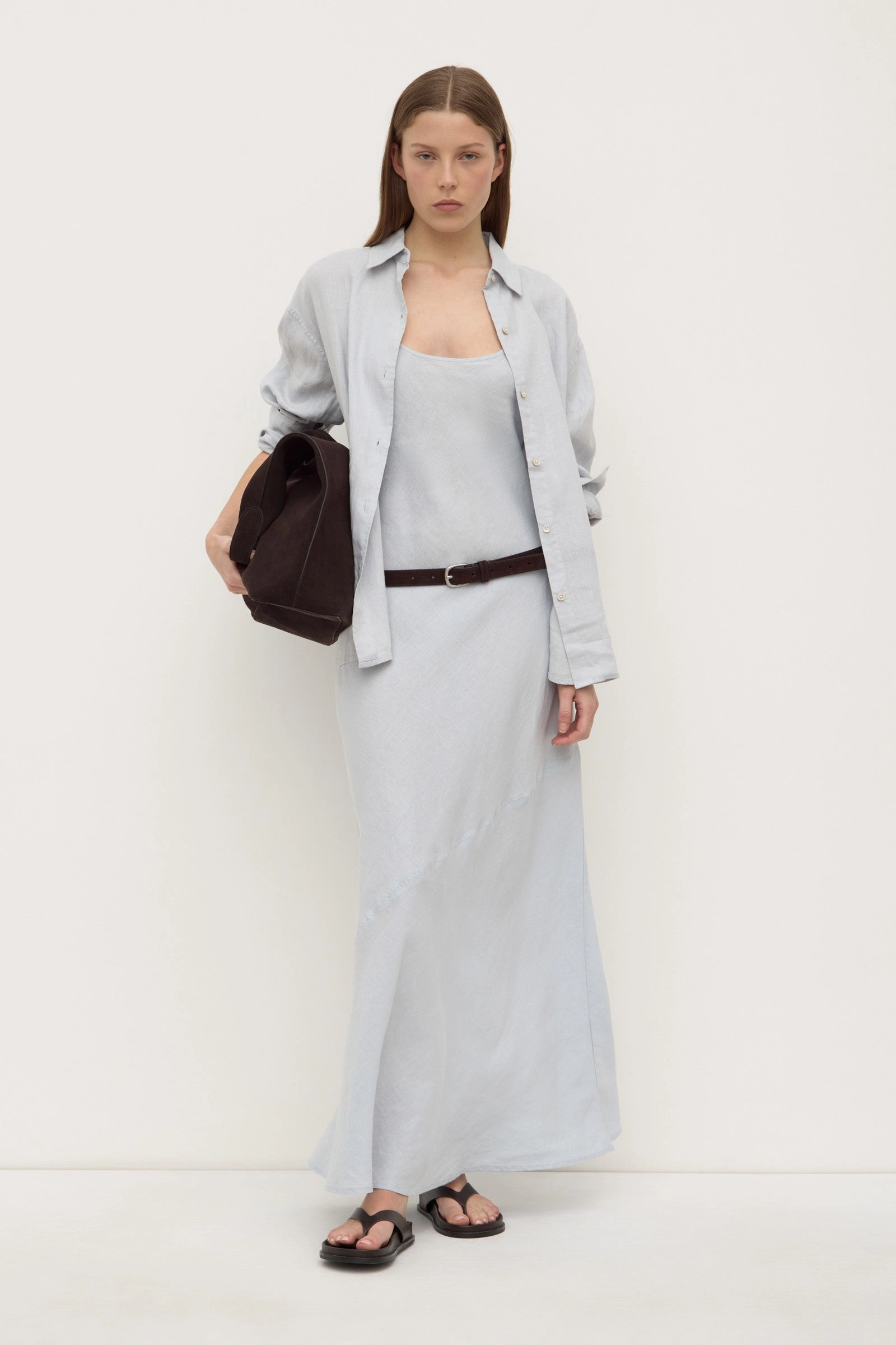 Colette Linen Slip Dress Limited-Edition Relax Appeal