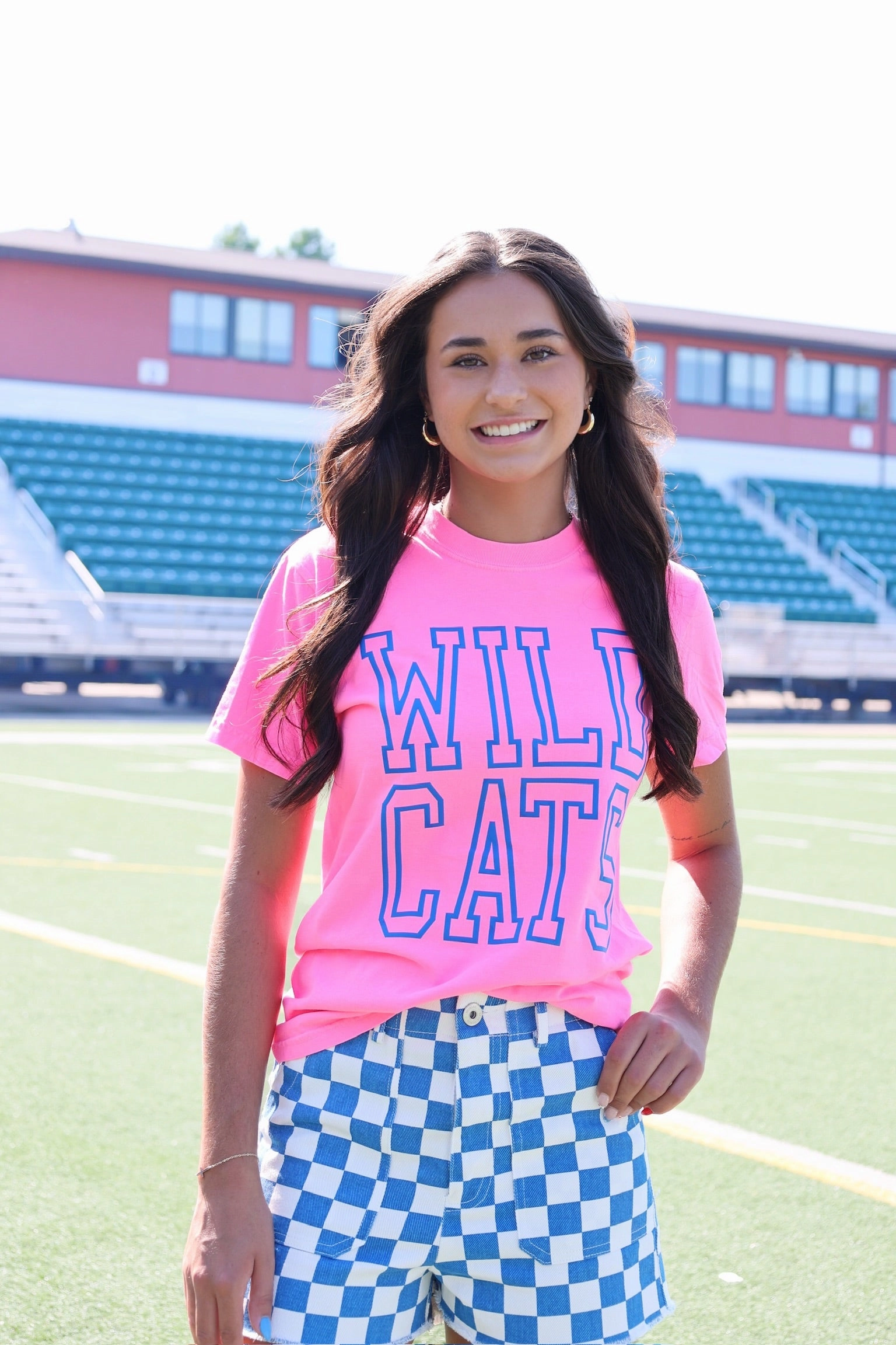 Collen Shorts- Blue Lightweight Fabric RecycledPolyester