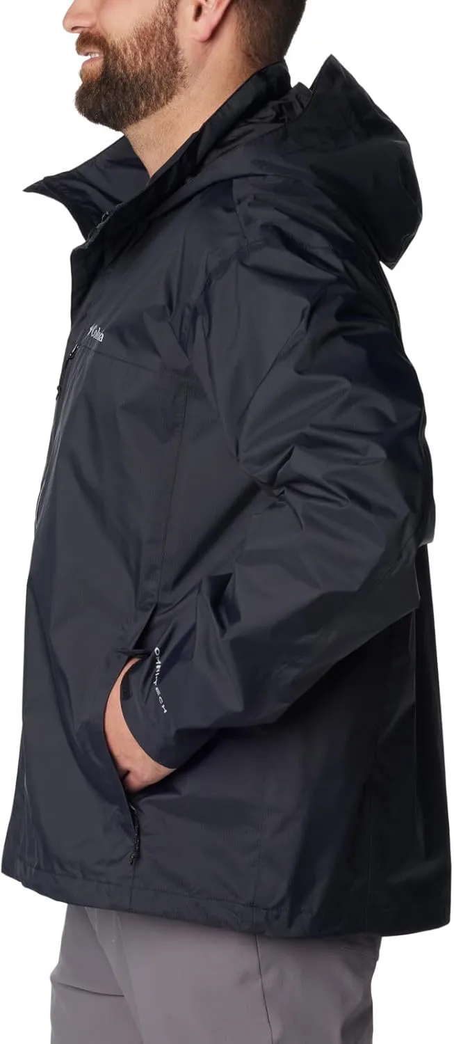 Columbia Men's Pouration Jacket, Waterproof & Breathable