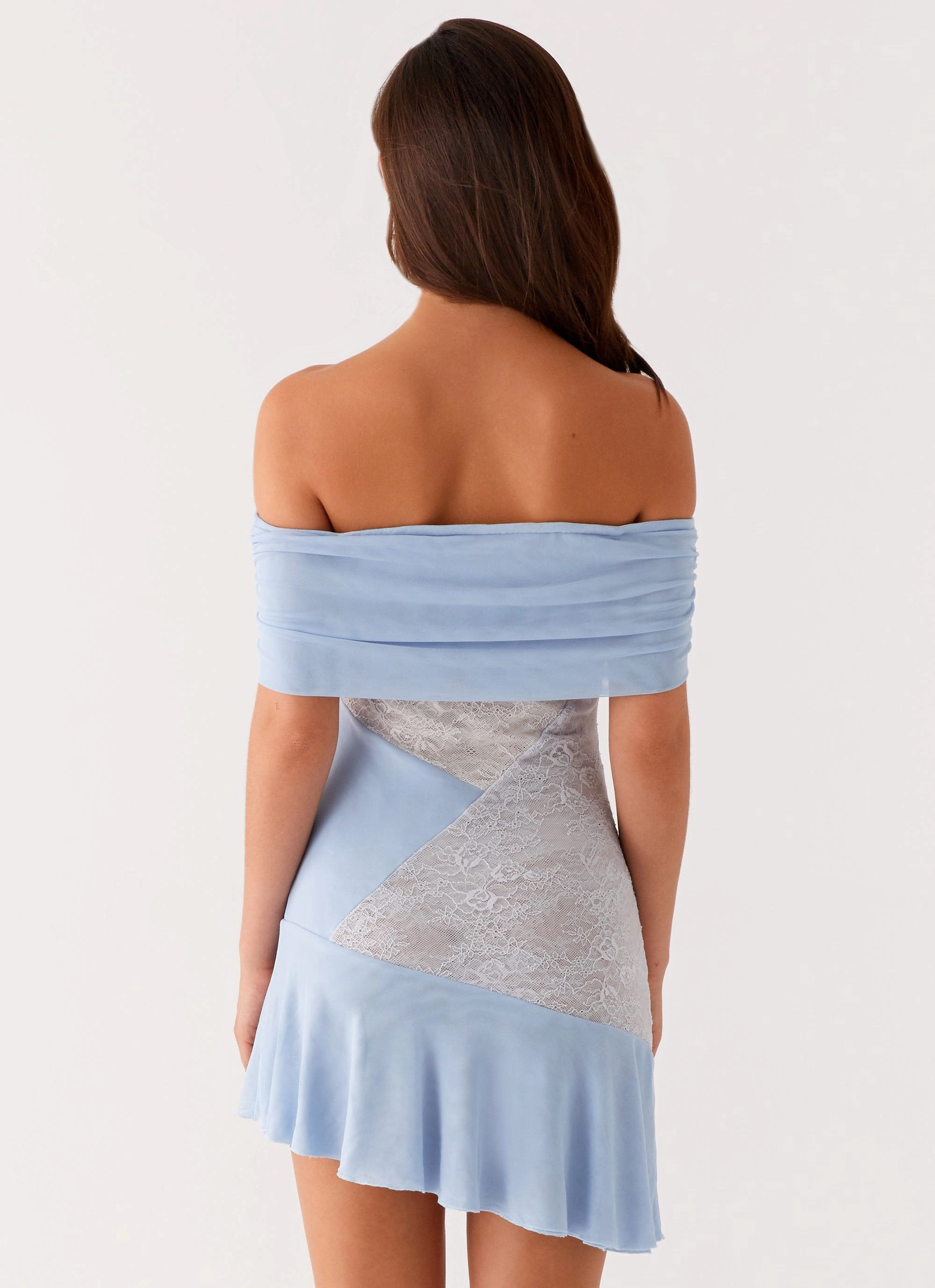 Ocean Road Mini Dress - Blue Classic A-line design Fall Piece