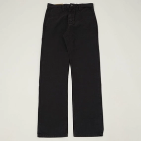 Freenote Cloth Heavyweight 14oz Slub Deck Pant - Black Bold Design
