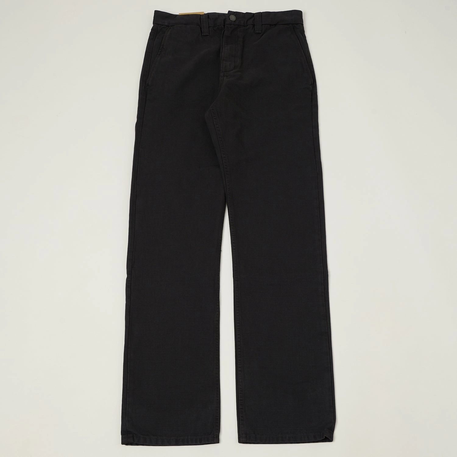 Freenote Cloth Heavyweight 14oz Slub Deck Pant - Black Bold Design